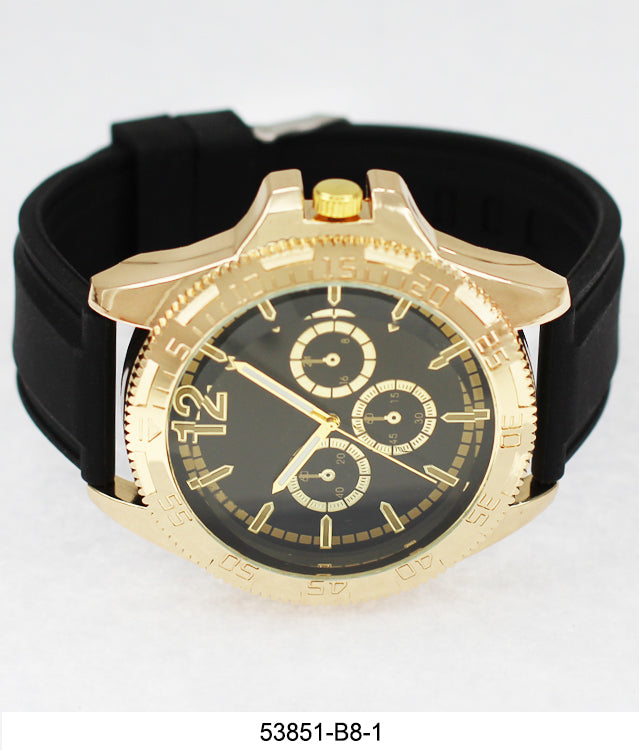 5385-B8-Gift Boxed Rubbber Strap Watch