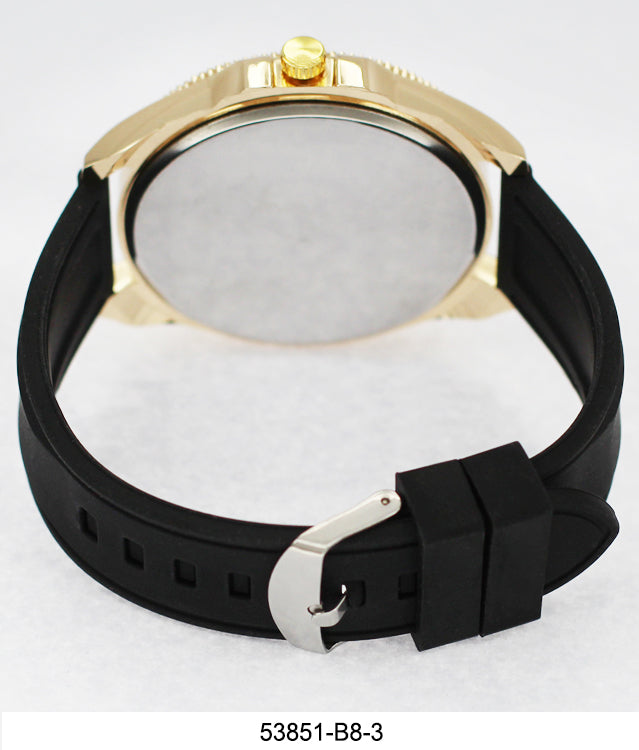 5385-B8-Gift Boxed Rubbber Strap Watch