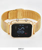 5391 - Montres Carlo LED Mesh Band Watch