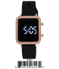5392 - Montres Carlo LED Silicone Band Watch