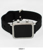5392 - Montres Carlo LED Silicone Band Watch