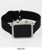 5392 - B8 - Boxed Montres Carlo LED Silicone Band Watch