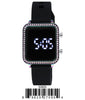 5392 - Montres Carlo LED Silicone Band Watch