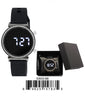 5393 - B8 - Boxed Montres Carlo LED Silicone Band Watch