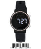 5393 - Montres Carlo LED Silicone Band Watch