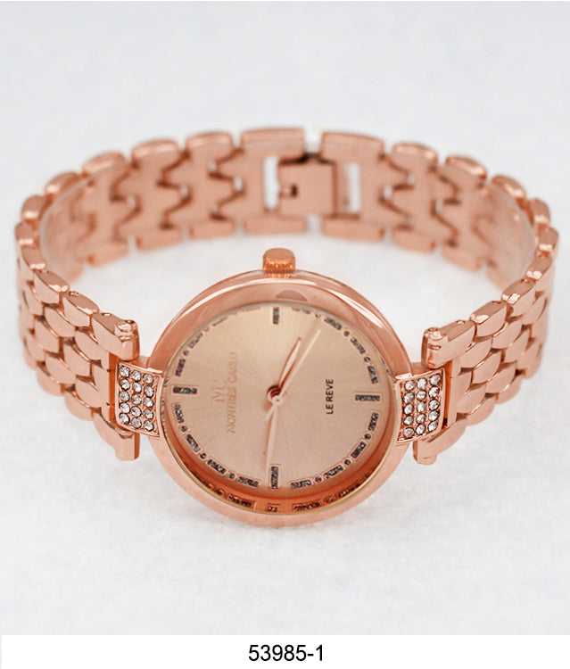 5398 - Montres Carlo Gold Bracelet Watch