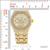 5411-Montres Carlo Metal Band Watch