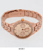 5412-Montres Carlo Metal Band Watch