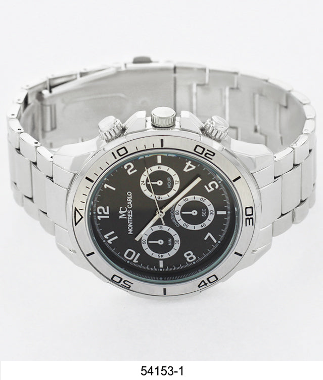 5415-Montres Carlo Metal Band Watch
