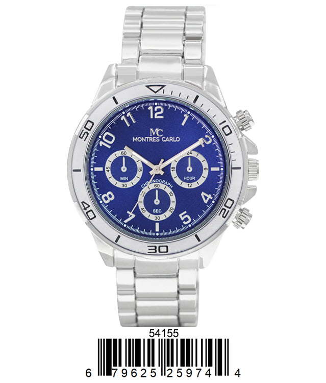 5415-Montres Carlo Metal Band Watch