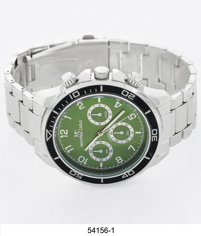 5415-Montres Carlo Metal Band Watch