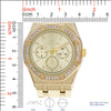 5417-Montres Carlo Metal Band Watch