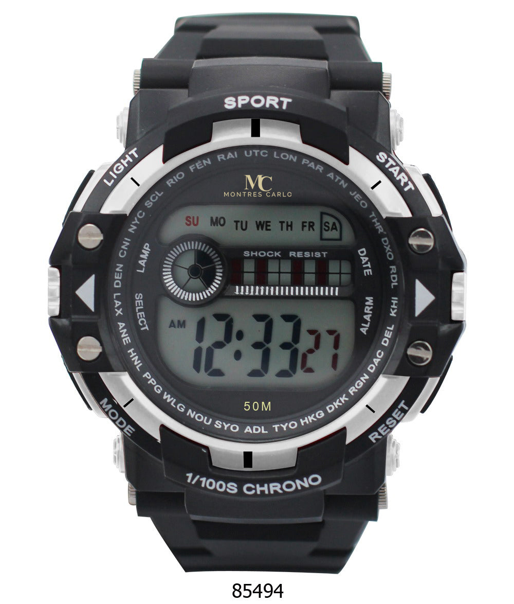 MC8549 5ATM Digital Watch