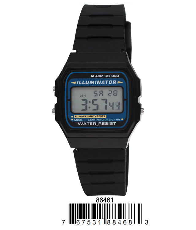 8646 Waterproof Digital Watch – Montres Carlo