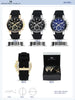 5401-Boxed Montres Carlo Silicone Band Watch With Dog Tag And Necklace